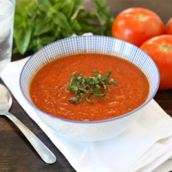 Roasted Tomato Basil Soup