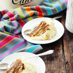 Meringue Walnut Cake