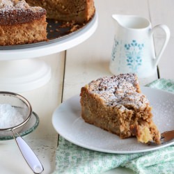 Apple-Pear Crumb Cake