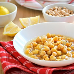 Chickpeas with Lemon