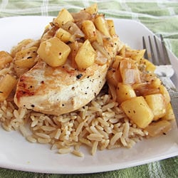 Chicken and Apple Sauté