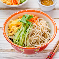 Taiwanese Home Made Noodle Salad