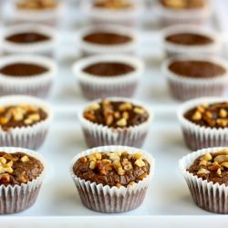Nutella Orange Brownie Bites