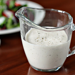 Creamy Parmesan-Peppercorn Dressing