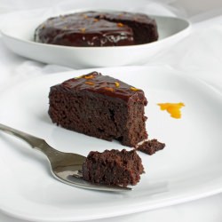 Chocolate Orange Garbanzo Cake