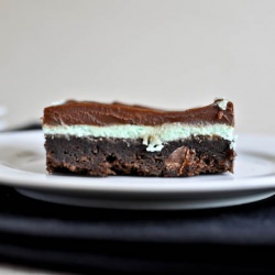 Creme de Menthe Brownies