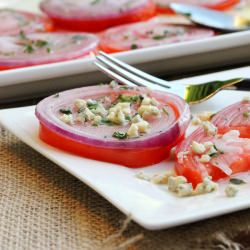 Fresh Tomato & Onion Salad