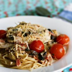 Creamy Lemon Butter Spaghettini
