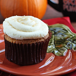 Pumpkin Cupcake
