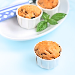 Eggplant, Basil & Hazelnut Cake