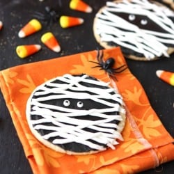 Halloween Mummy Cookies