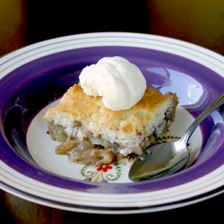 Spicy Pear Cobbler
