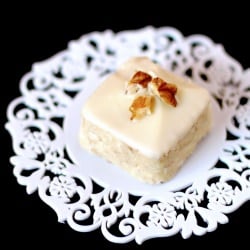 White Chocolate Coconut Petit Fours