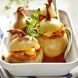 Onions with Meat Ragout