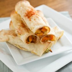 Sweet Potato Taquitos