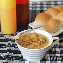 Cheeseburger Soup