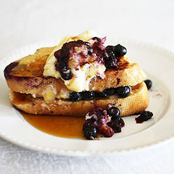 Blueberry Banana French Toast