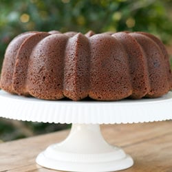 Dark Chocolate Bundt