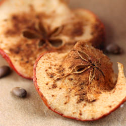 Sugar and Spice Apple Chips
