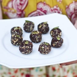 Spiced Pumpkin Seed Truffles