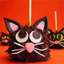 Chocolate Caramel Apple Cats