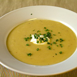 Creamy Potato & Leek Soup