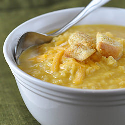 Cauliflower Cheddar Soup