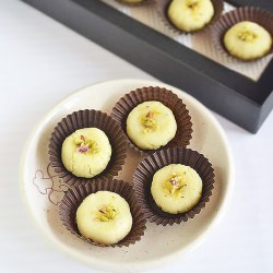 Kesar Sandesh Recipe