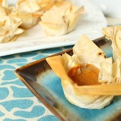 Pumpkin Pie Phyllo Bites