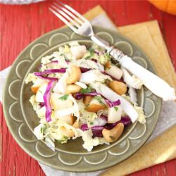 Cashew & Pear Slaw