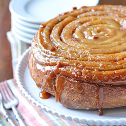 Butterscotch Spiral Coffee Cake