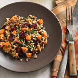Butternut Squash Cranberry Pilaf