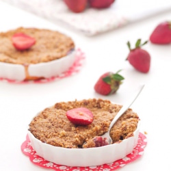 Strawberry Crumble
