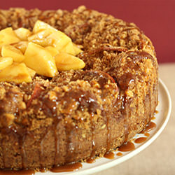 Walnut & Apple Coffee Cake