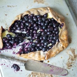 Blueberry Brie Galette