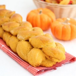 Braided Pumpkin Loaf