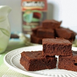 Classic Fudgy Salted Brownies