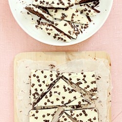 Chocolate Chip Cookie Dough Bark