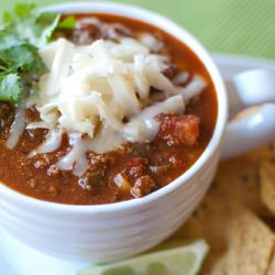 Crock Pot Tequila-Lime Turkey Chili