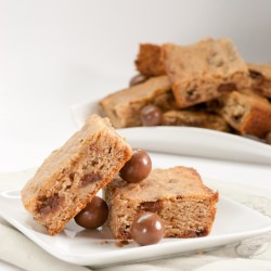 Brown Butter Malt Blondies
