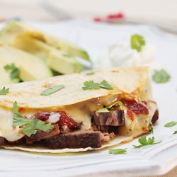 Brie & Brisket Quesadillas