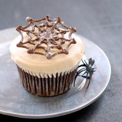 Chocolate Cupcakes with Caramel