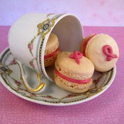 Rose Martini Macarons