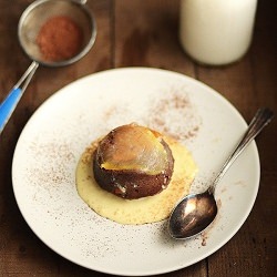 Chocolate Pear Cakes