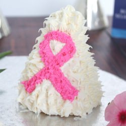 Pink Ribbon Cake