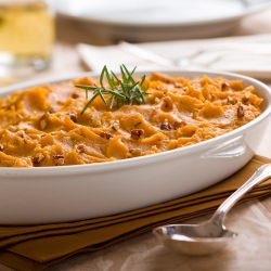 Mashed Sweet Potatoes with Rosemary