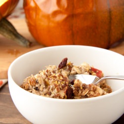 Pumpkin Baked Oatmeal