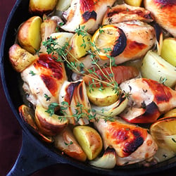 Apple Cider Baked Chicken