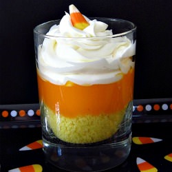 Mini Candy Corn Trifles