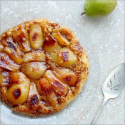 Pear & Cardamom Tarte Tatin
